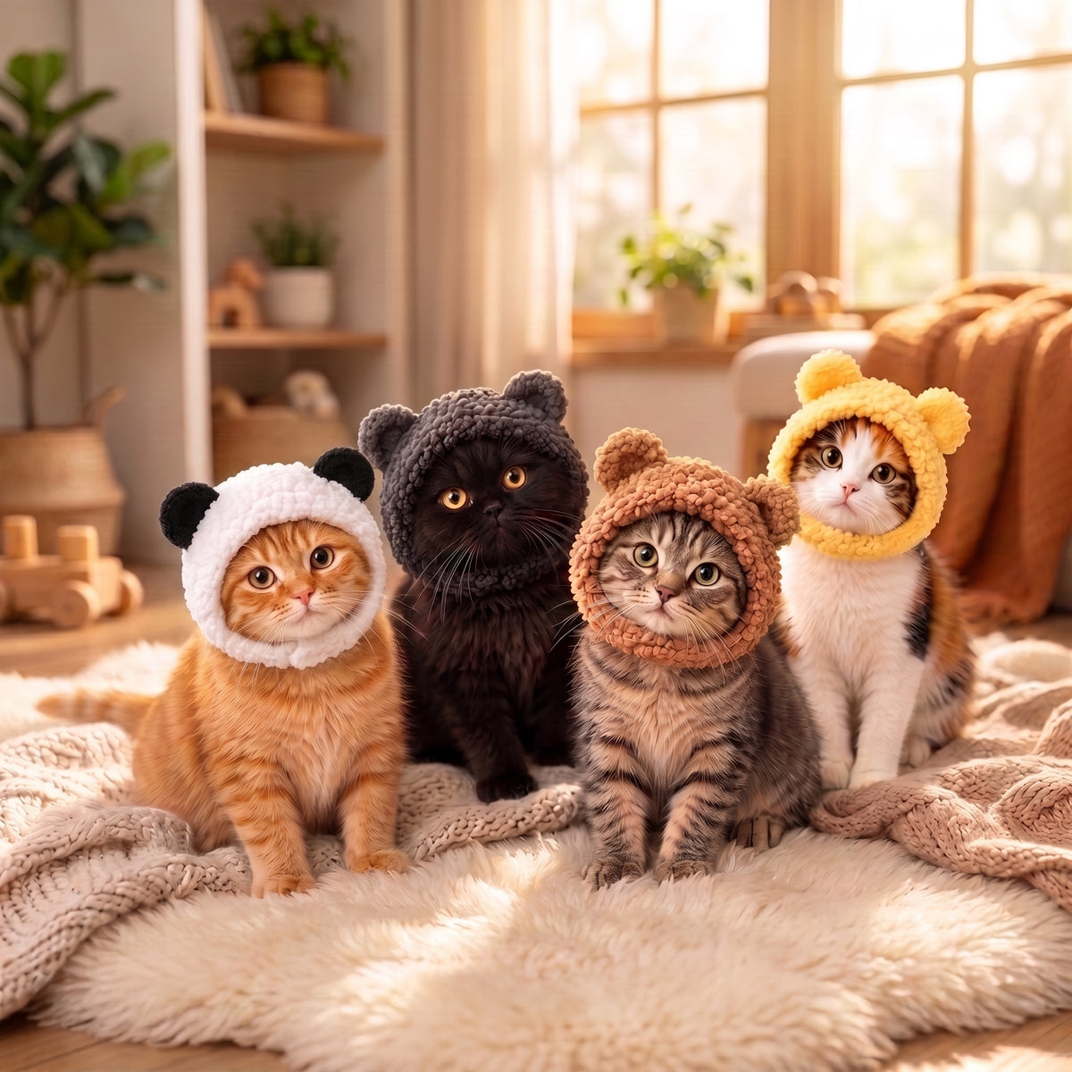 Teddy Ear Hat